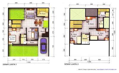 Desain Rumah  Luas  Tanah  100m  Inspirasi Dekor Rumah 