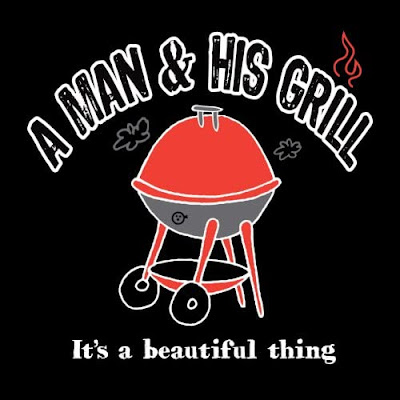 For a man who loves manning his barbecue, a man and his grill apron.