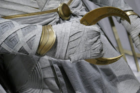 Moon Knight glove costume detail