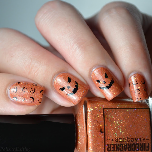 halloween nail art