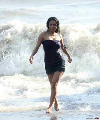Nikita Rawal Hot Beach Photoshoot
