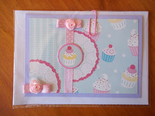 Cupcake Theme Card