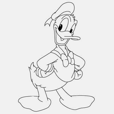 Cute Duck Drawing Cartoon HD Wallpaper Free Download