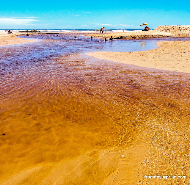 Praia de imbassaí, Litoral Norte da Bahia