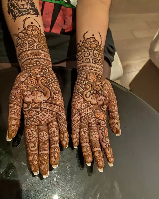 indian bridal henna