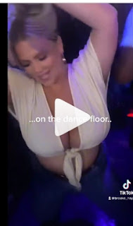 Hayden Buchko shows incredible dance moves as she shows off her big boobs in short video