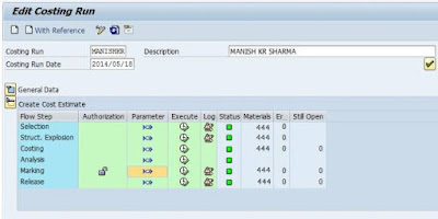 Automation of Standard Cost Estimate (CK40N)