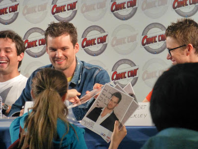 Masterclass avec acteurs de One Tree Hill Comic Con Paris 2012