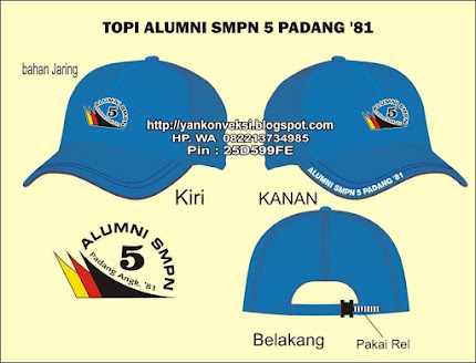 TOPI ALUMNI SMP 5 PADANG