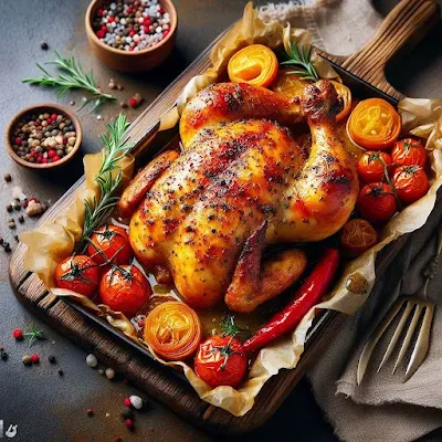 Juicy Oven-Baked Chicken