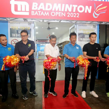 Rudi Apresiasi Peresmian GOR TM Badminton, Sarana Olahraga Bagi Masyarakat Batam 