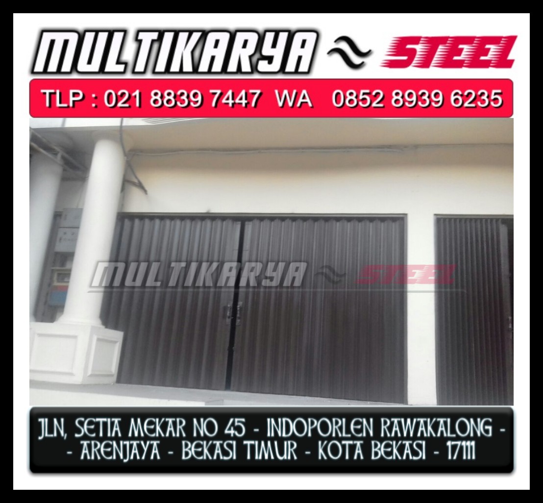 Daftar Harga Pintu  Harmonika  Karawang Murah FOLDING GATE 