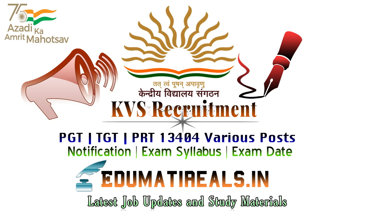 KVS Recruitment | KVS Sangathan Recruitment 2022-23