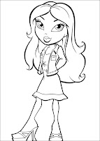 Bratz Coloring Pages