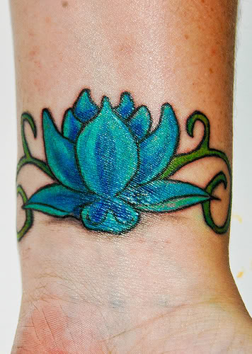 Floral Wrist Tattoos