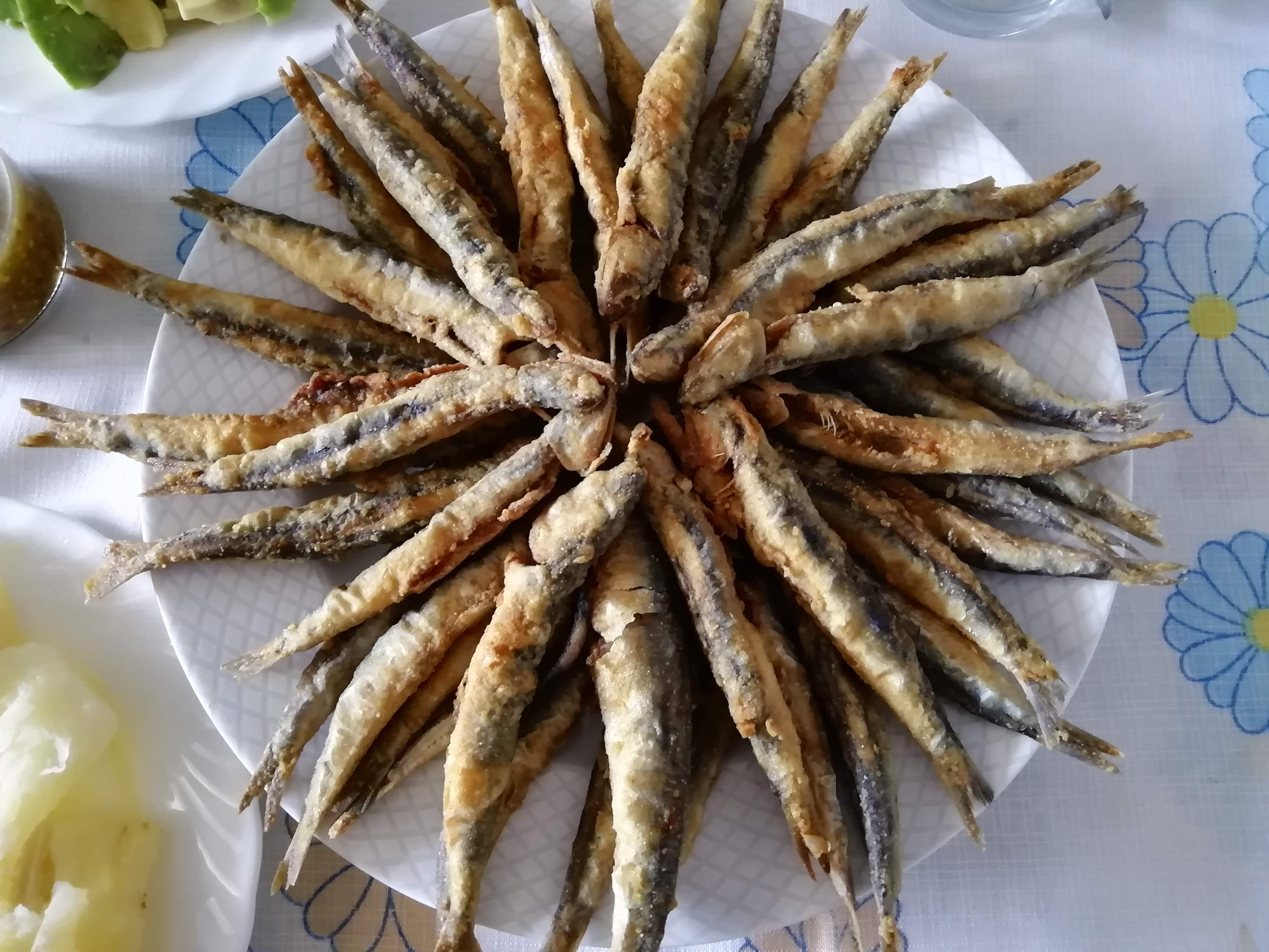 Boquerones fritos