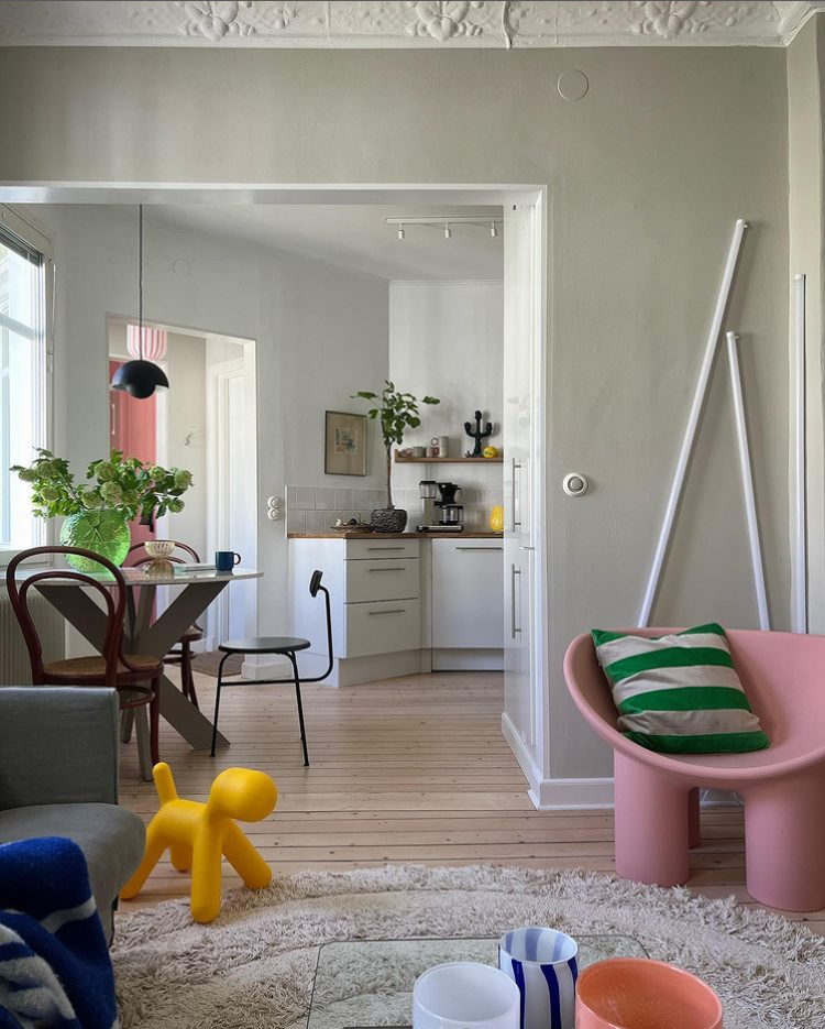 Playful Touches in Erik's Calm Swedish Home