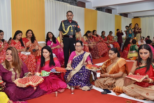 Karva Chauth celebrated at Raj Bhavan