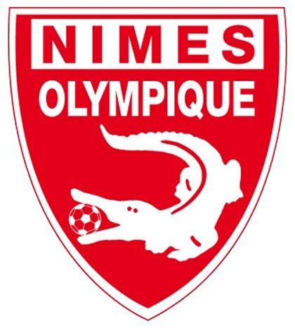 Logo Klub Sepakbola Olympique Nimes Liga Perancis