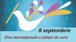 8 septembrie: Ziua internațională a științei de carte