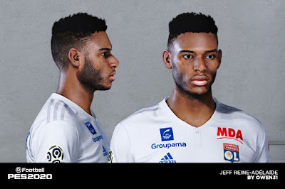 PES 2020 Faces Jeff Reine-Adélaïde by Owen31