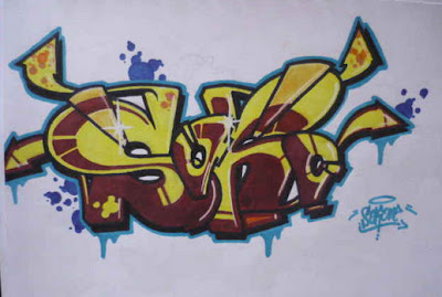 Graffiti Alphabet Letters Bubble3