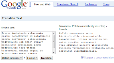 google translate update may 2008