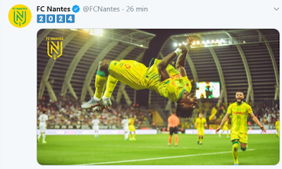 Moses Simon s'engage au FC Nantes