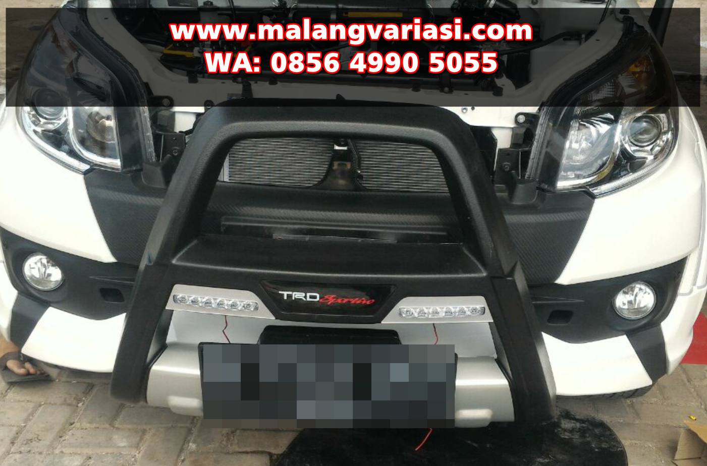 Jual Bemper Depan Tanduk Fortuner Pajero TRD Sportivo 