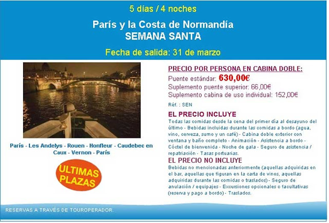 Crucero Fluvial Semana Santa