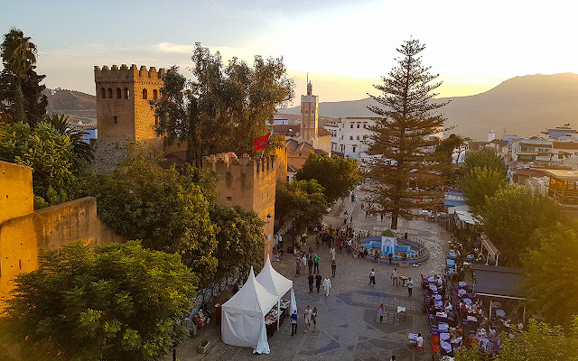 Outa el Hammam Square, Chefchaouen, Morocco 🇲🇦
