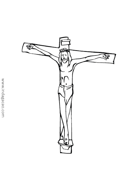 desenho jesus crucificado baixar