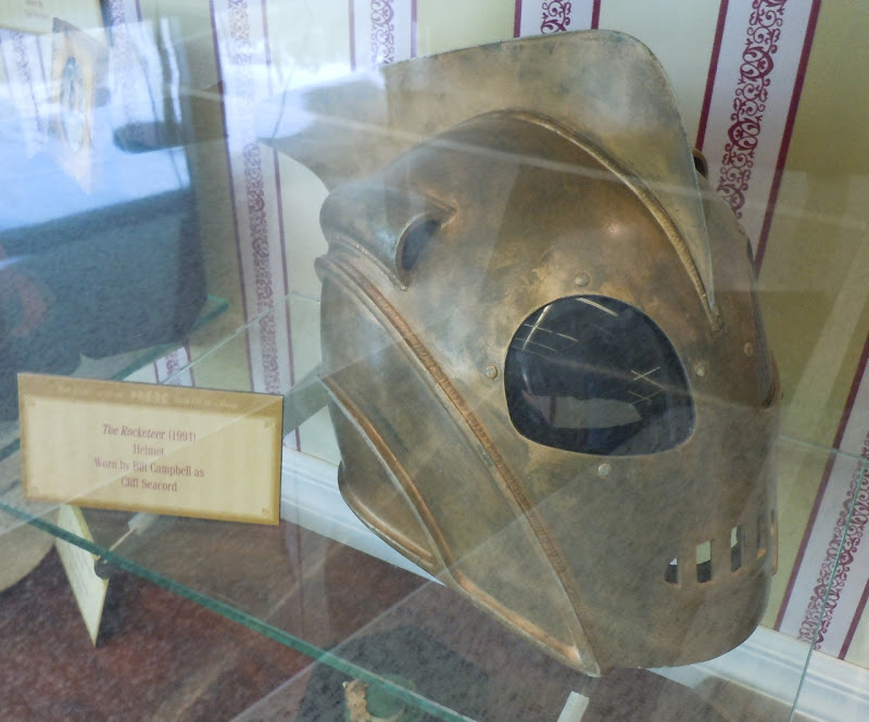 The Rocketeer helmet movie prop