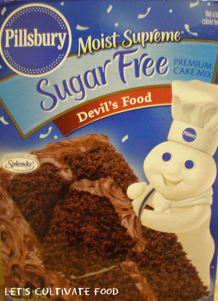 Pillsbury Sugar Free Cake Mix