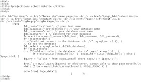 School Website Code