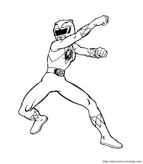 Power Rangers Coloring Pages