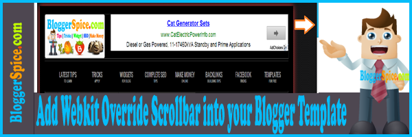 blogger scroll bar