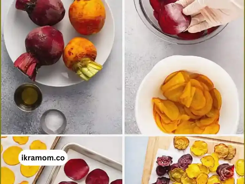 Recette de chips de betterave saines