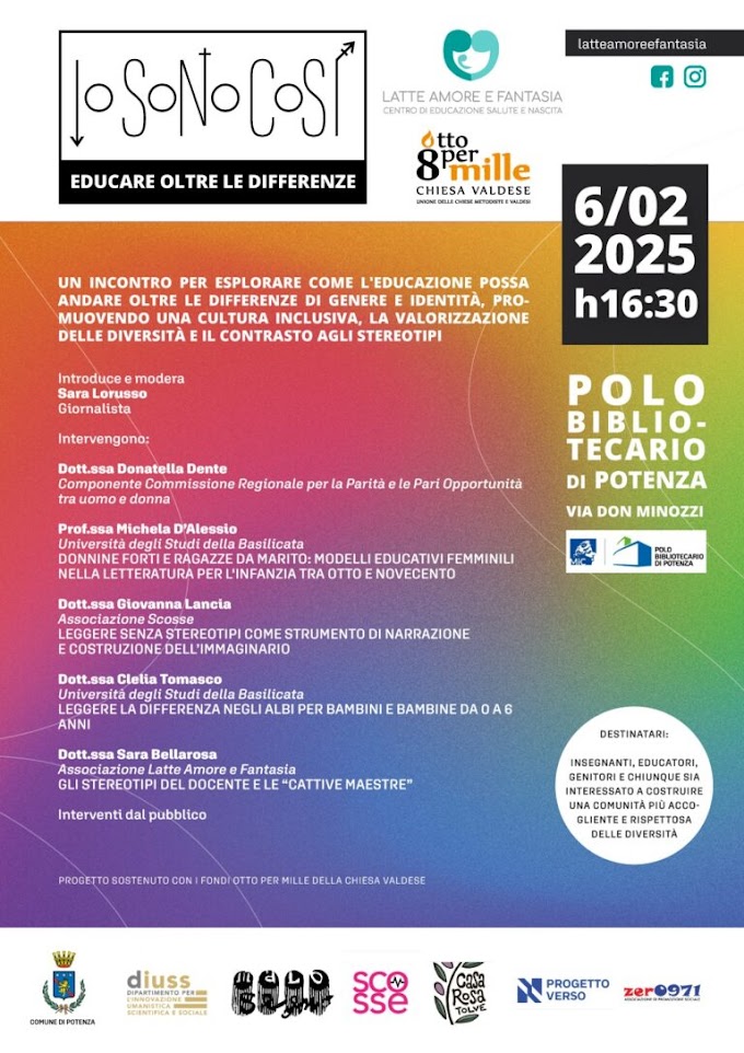 “Io sono così. Educare oltre le differenze”