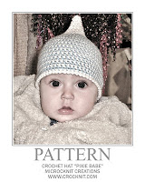 crochet patterns, how to crochet, pixie, elf, baby hat, newborn hat,