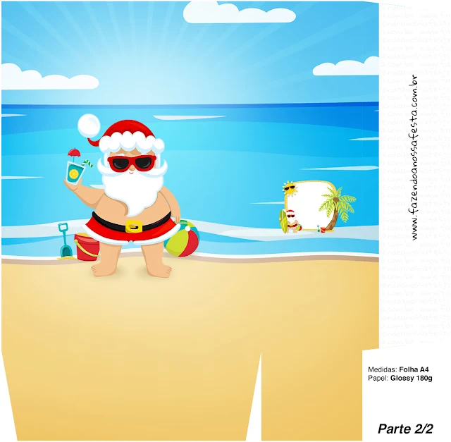 Christmas in the Caribbean: Free Printable Boxes.