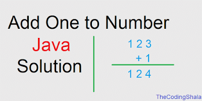 Add One to Number Java Program - The Coding Shala