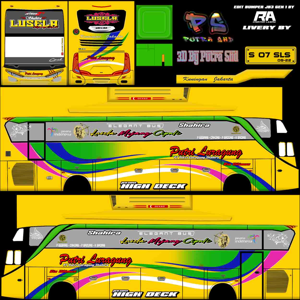 livery bus luragung jaya