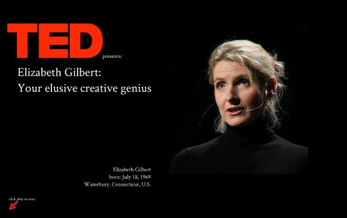 Errors of Humanism, as noted by Elizabeth Gilbert in "Your Elusive Creative Genius" (TED Talk Transcript)