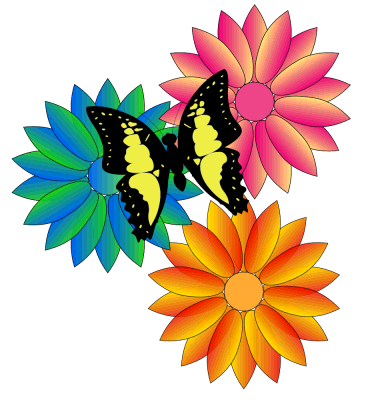 flower clip art outline. clip art flowers vines. flower