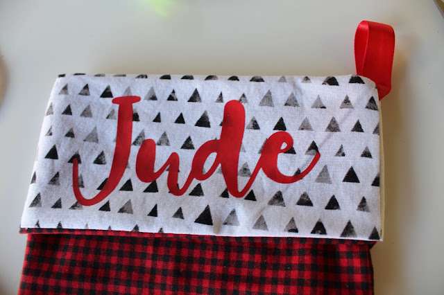 Create a personalized stocking in no time with Cricut Maker!