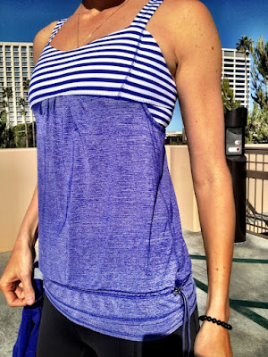 lululemon back on track running tank