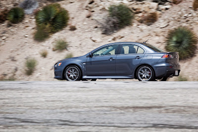 2010 Mitsubishi Evo MR Touring Side View