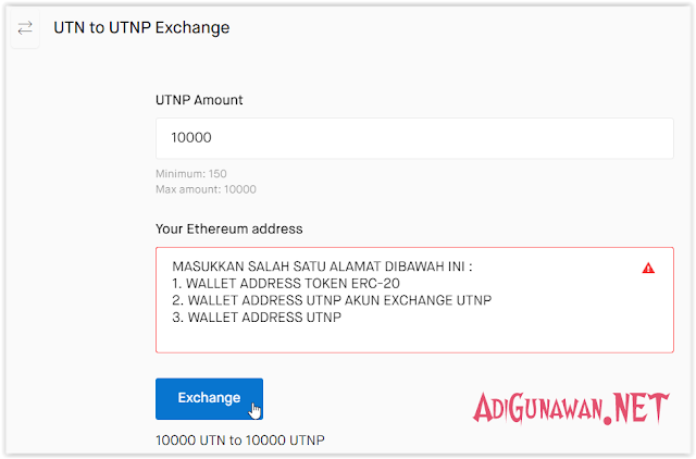 formulir SWAP UTN 