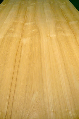 Flat Cut 4x8 Wood on Wood Teak Veneer